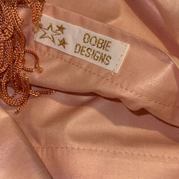 Dobie designs floral print canvass   bamboo handle  bag - Picture 5 of 9